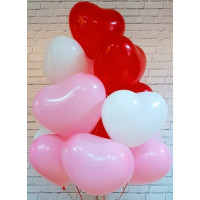Латексные шары сердца