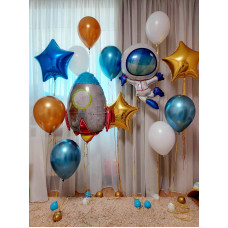 Космическое оформление воздушными шарами